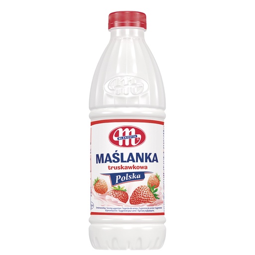 Pools gefermenteerd melkproduct van karnemelk en melk met aa