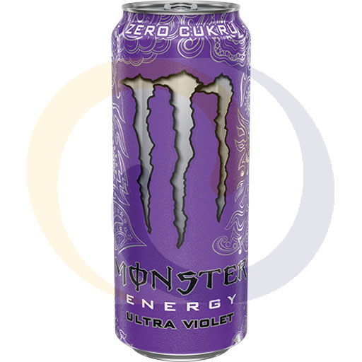 Energy Monster Ult.Violet blikken 0,5l/12 stuks DRS Coca-Col