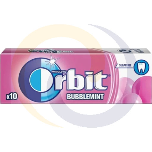 Orbit Bubblemint kauwgom 10 stuks/30 stuks/20 diss Wrigley