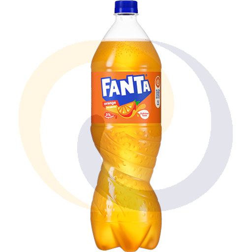 Koolzuurhoudende drank. Fanta Oranje pet 1,5l/9 stuks. DRS C