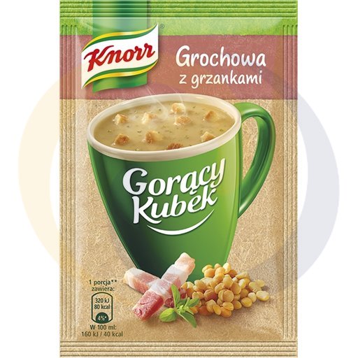 Knorr Heerlijke Kom Erwtensoep met Croutons 21 g