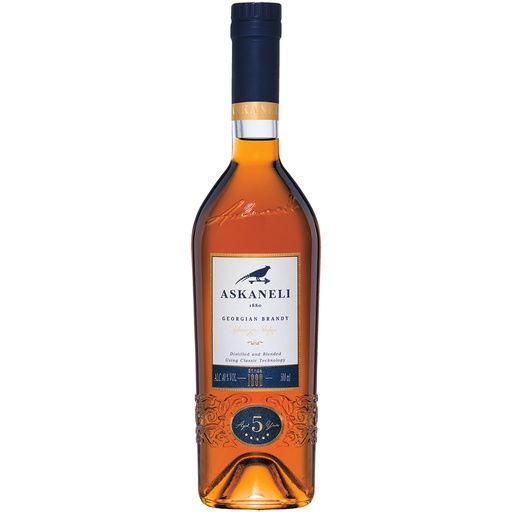 "Askaneli" Wijnbrand (Brandy) 5 jaar gerijpt, 40% vol