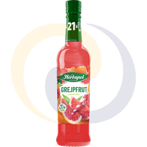 Herbapol Grapefruit Havermout Siroop 420ml/8 stuks.