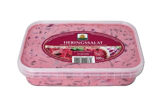 Haringensalade met Biet en Mayonaise, met Zoetstoffen