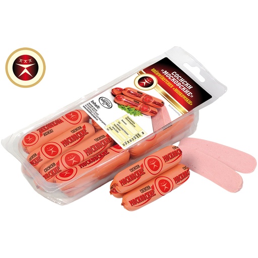 Gekookte worstjes "Moskowskie"