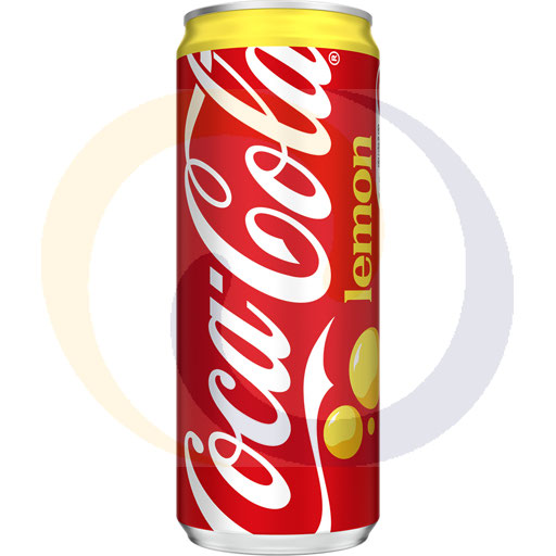 Koolzuurhoudende drank. Coca-Cola Citroen blik 0,33l/24 DRS Coca-Cola