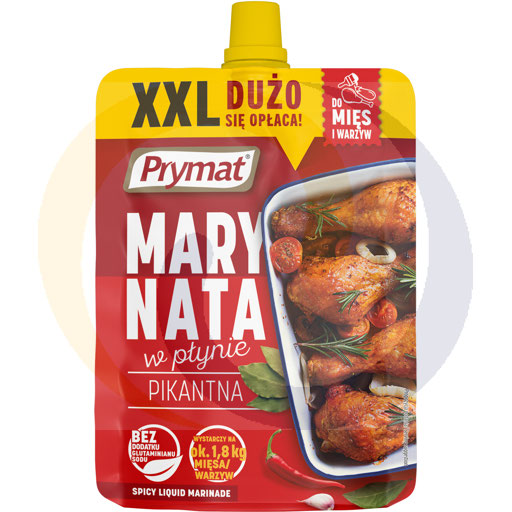 Pittige vloeibare marinade XXL 205ml/10st Prymat