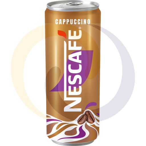 Nescafe Cappuccino koffieblikken 0,25l /12 stuks DRS Nestle