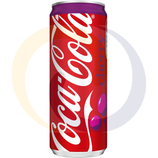 Газированный напиток. Coca-Cola Cherry банка 0,33л/24 шт. DRS Coca-Cola