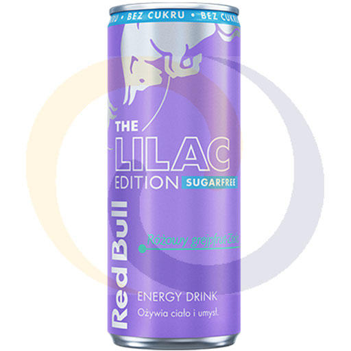 Lila grapefruit energiedrank, blik 0,25l / 12 stuks. DRS Red Bull