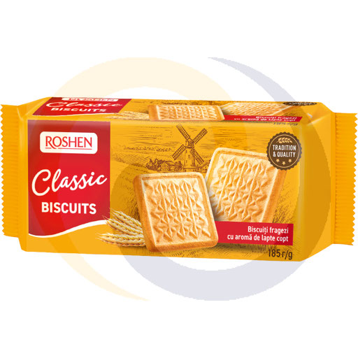 Klassieke koekjes met melk smaak 185g/24stuks Roshen