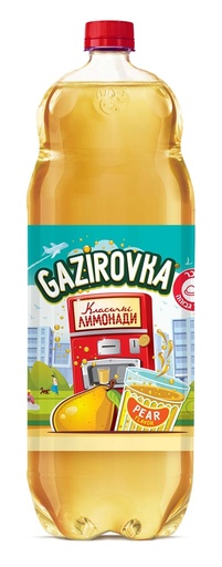 GAZIROVKA Koolzuurhoudende frisdrank met perensmaak