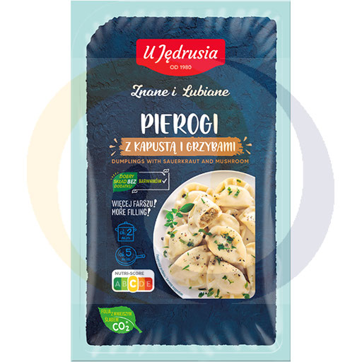 Пельмени с капустой и грибами 400г У Едруся
