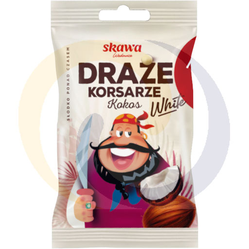 Wadowice Skawa Korsarze Kokos Witte Dragees 70 g