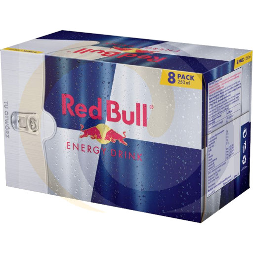 Energiedrank blik 0,25l *8st/3pack DRS Red Bull