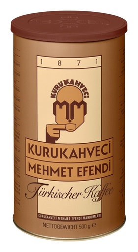 Turkse koffie gemalen