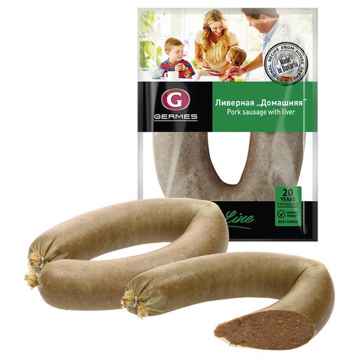 Leverworst "Livernaja Domaschnaja" volgens Russisch recept,