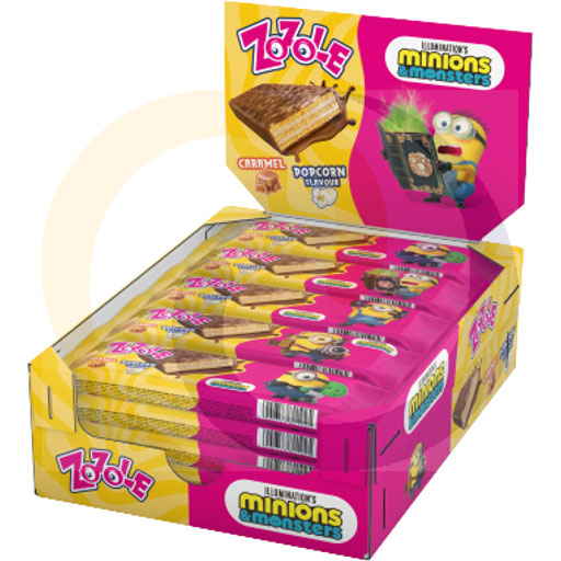 Zozole Minions popcornwafel 40g/20st Mieszko