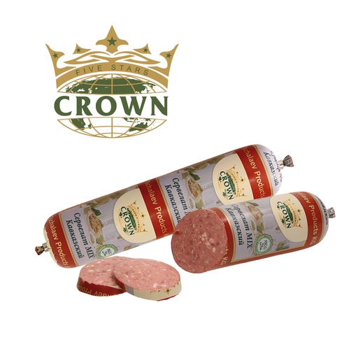 Rundvlees kooksalami HALAL "Servelat Mix Kavkazskij" met kip