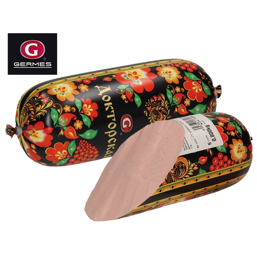 Worst "Doktorskaja Chochloma" eenvoudig met drinkwater en aa