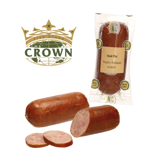 Gerookte gevogelte krakauer HALAL "Iftar" gerookt