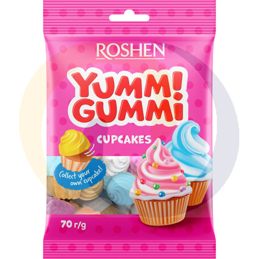 Yummi Gummi Cupcakes 70g Roshen
