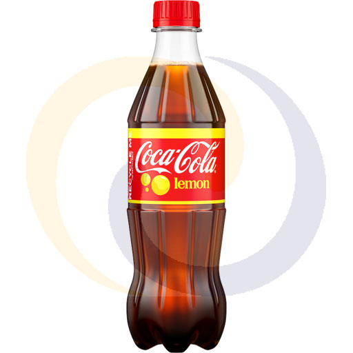 Koolzuurhoudende drank. Coca-Cola Citroen pet 0,5l/12 stuks. DRS Coca-Cola