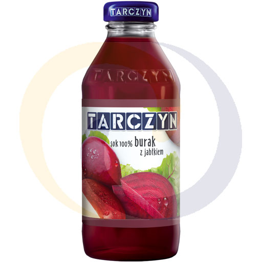 100% bietensap met appel glas 0,3l/15st Tarczyn
