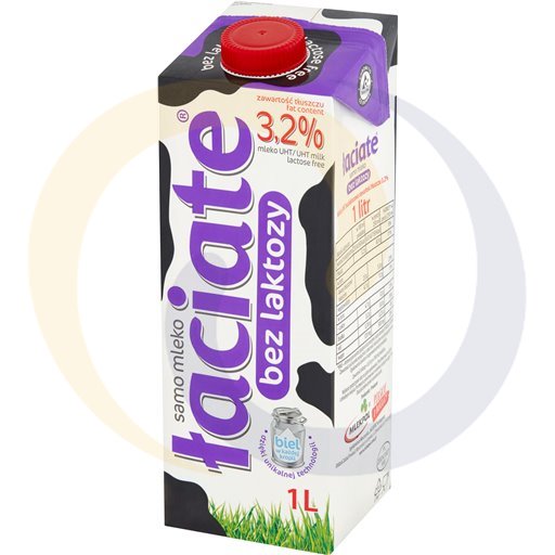Łaciate UHT Melk Lactosevrij 3,2 % Vet 1 L