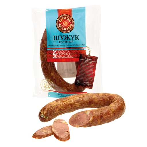 Конская колбаса горячего копчения "Sudzhuk koptschonyj"