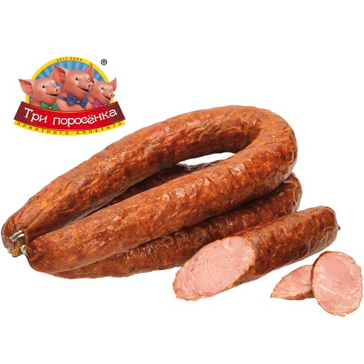 Bouillonworst "Kupzowskaya rublennaja" in Krakauer stijl, gr