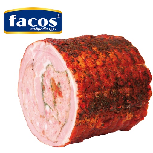 Рулет из свиной животины, копченый