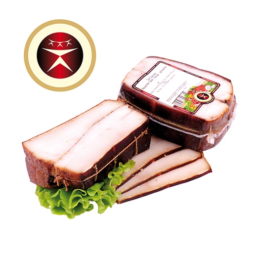 Gekruide spek "Dimnoe" gerookt