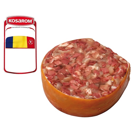 Зельц из свинины, пресованный, копченый