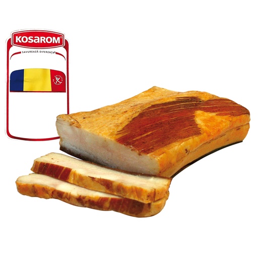 "Slanina fiarta si afumata cu boia" - varkensvet met paprika