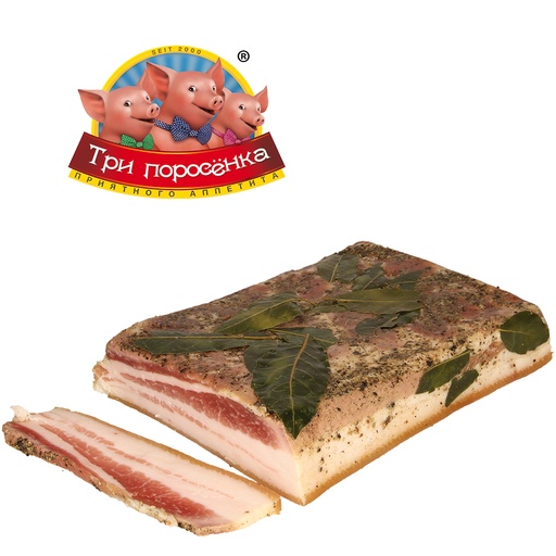 Varkensbuik "Salo nastojaschee", gezouten en gemarineerd