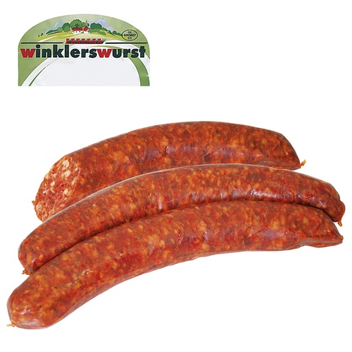 Braadworst met gerookte paprika van Siebenbürgen