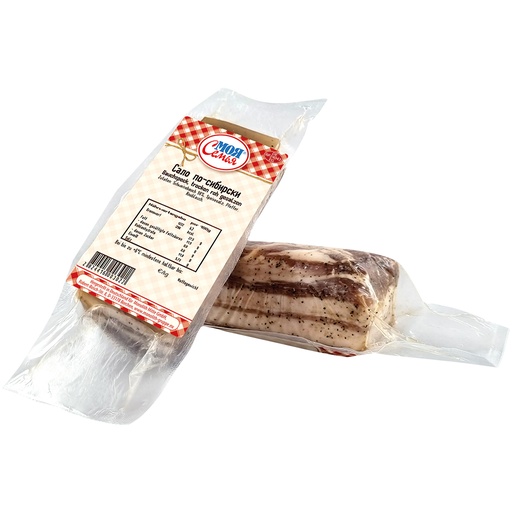 Droog gezouten varkensbuikspek "Salo po sibirski"