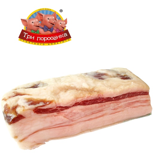 Varkensspek "Salo Ukrainskoe", gezouten