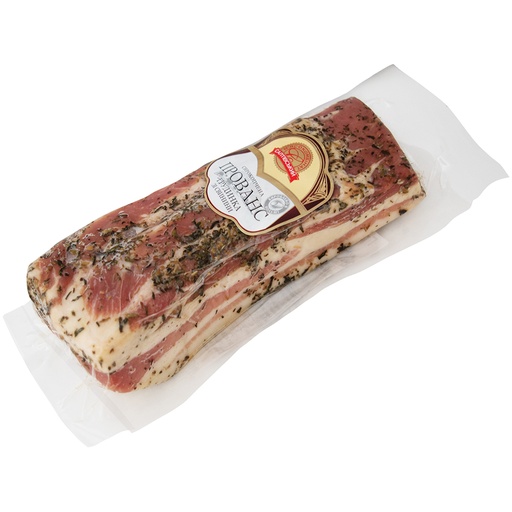 Spek "Provans" op Oekraïense wijze, gekookt, gekruid