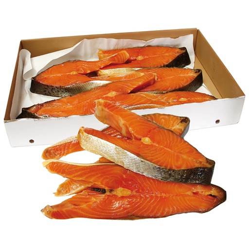 Zalmkarbonade koudgerookt