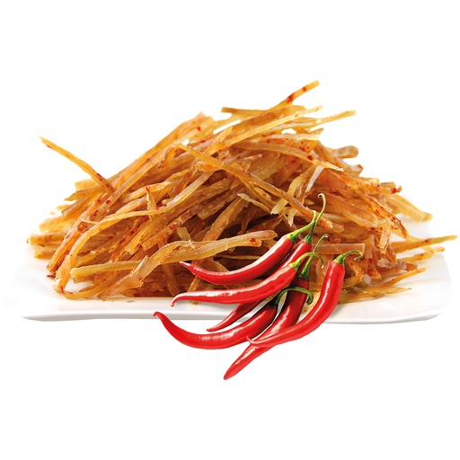 Пикантная закуска из трески соломкой