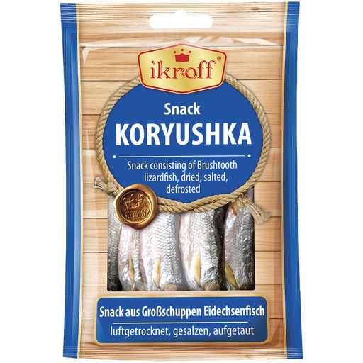 Snack van grote schubben hagedisvis (Saurida Undosquamis)