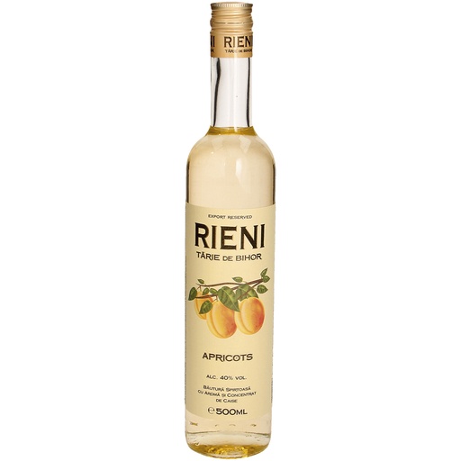 Sterke drank met abrikozen smaak, 40% vol.