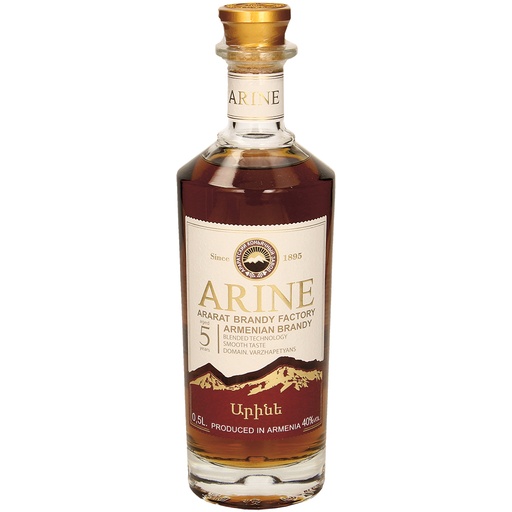 Армянский коньяк "Arine" 5 лет, 40% алк.