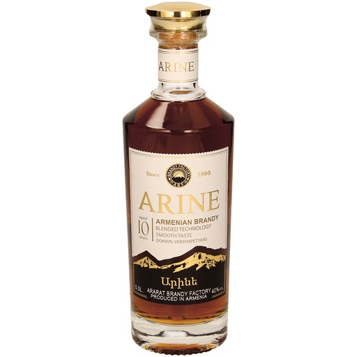 Brandewijn ""Arine"" 10 jaar gerijpt, 40% vol.