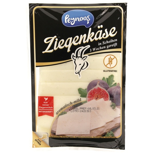 Geitenkaas in plakjes 45% vet