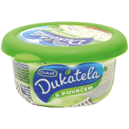 Roomkaas met knoflook en peterselie