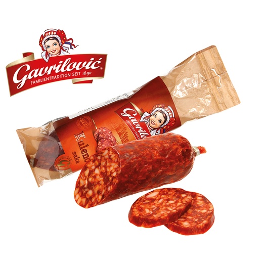 Rauwworst naar de stijl van een Plock-worst "Kulenova Seka",