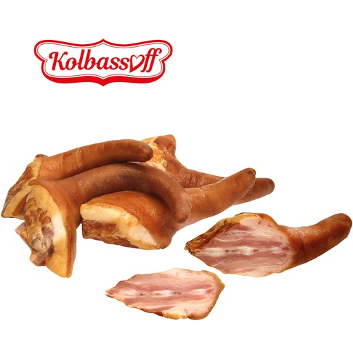 Свиные хвостики вареные и копченые